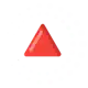 Warning icon: red triangle with an exclamation mark